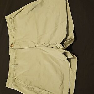 Womens Croft and Barrow Olive Green shorts